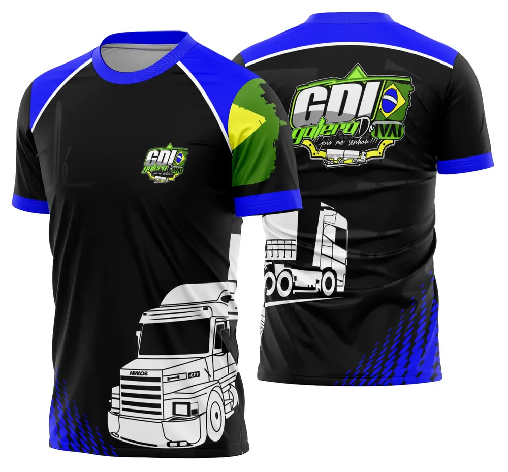 Arte Camisa Caminhoneiros Caminhão Carreta Modelo 25