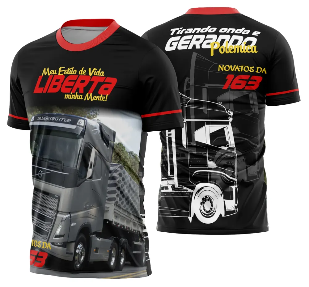 Camisa Caminhoneiros Caminhão Carreta Modelo 32