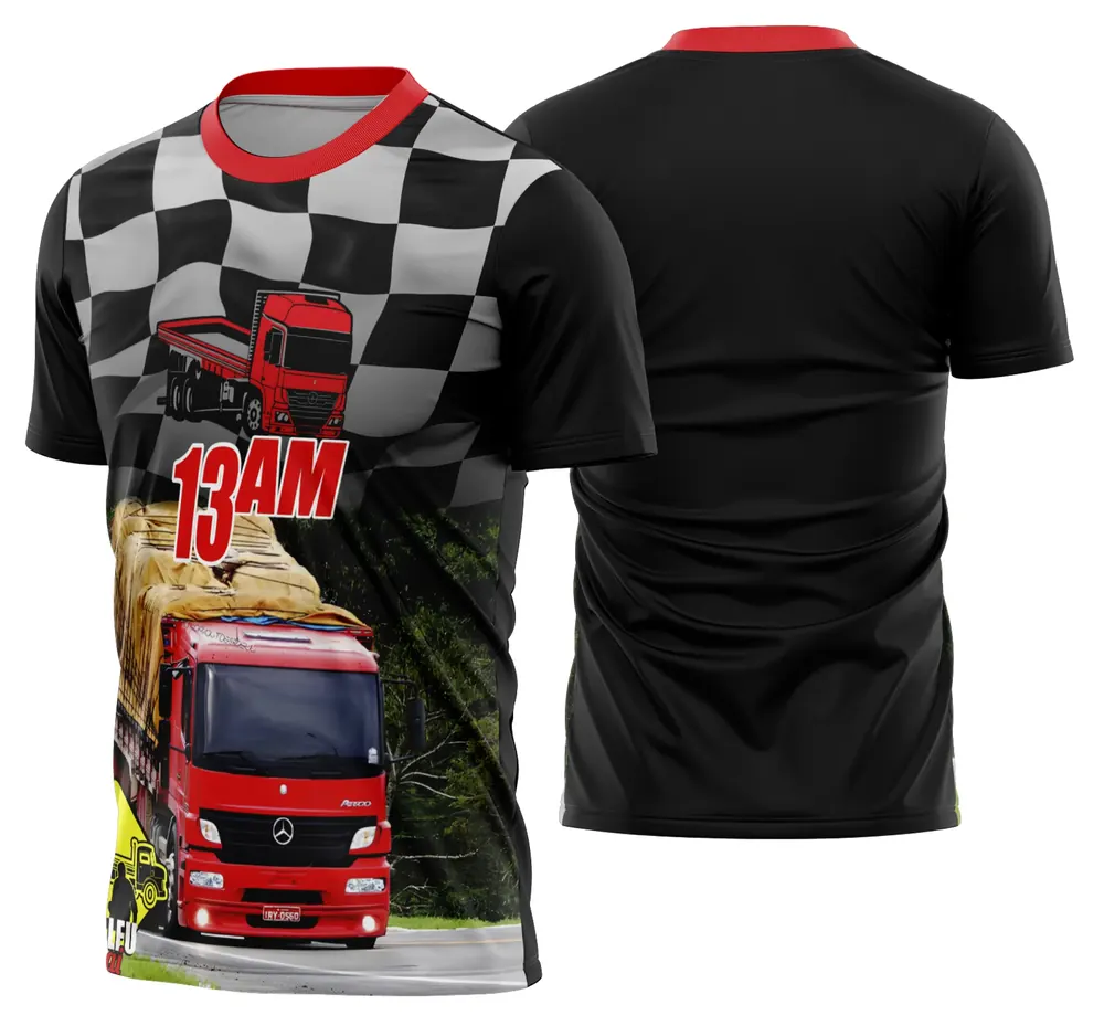 Arte Camisa Caminhoneiros Caminhão Carreta Modelo 41