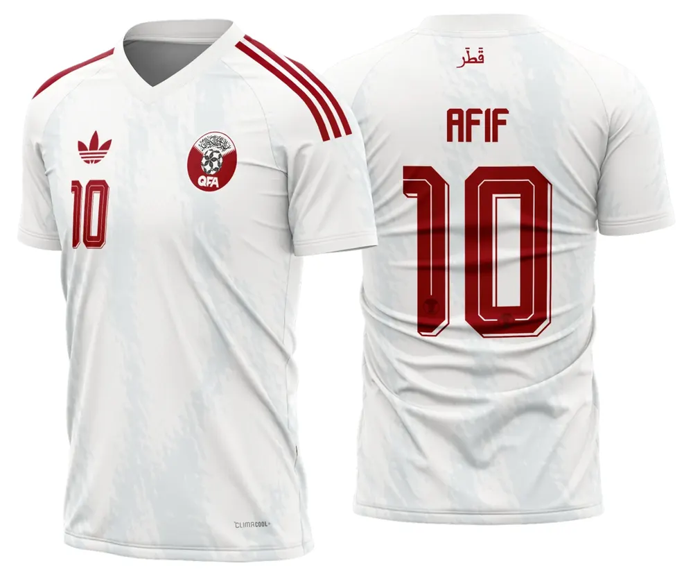 Camisa Catar Reserva 2026 - 2028