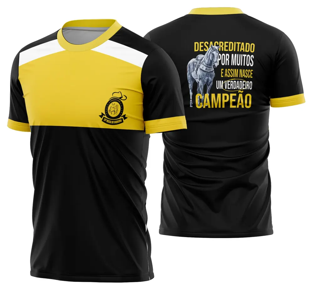 Arte Camisa Cavalgada Vaquejada Cavalo Modelo 23