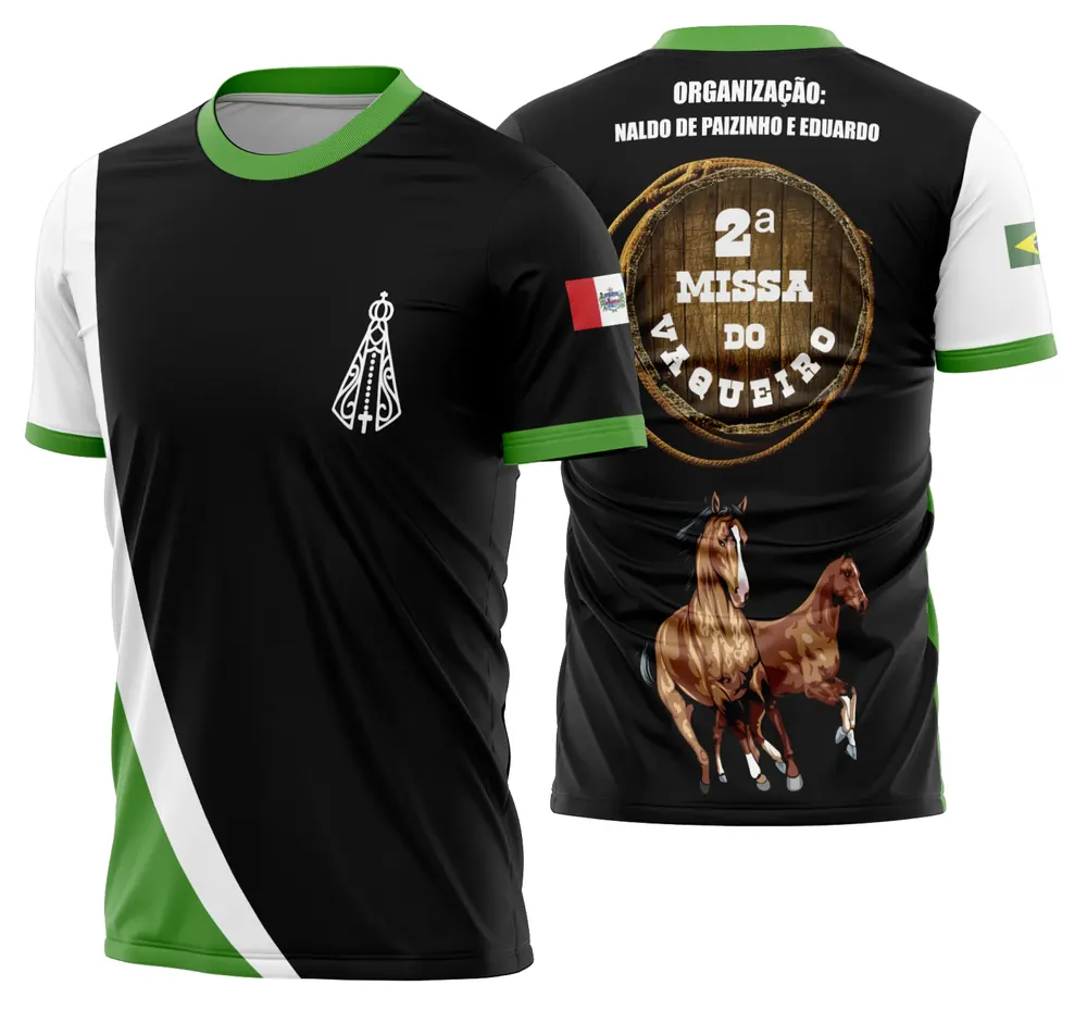 Arte Camisa Cavalgada Vaquejada Cavalo Modelo 50