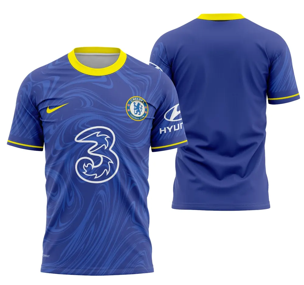 Arte Camisa Chelsea Local 2022 - Concept