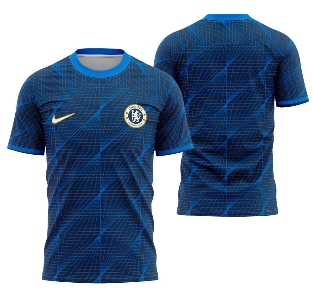 Arte Camisa Chelsea Visita 2023-2024