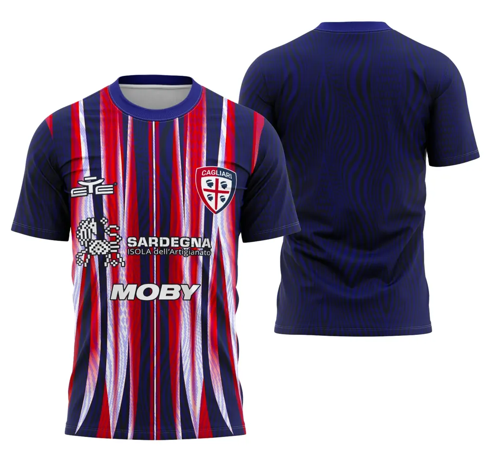Arte Camisa Conceito Cagliari