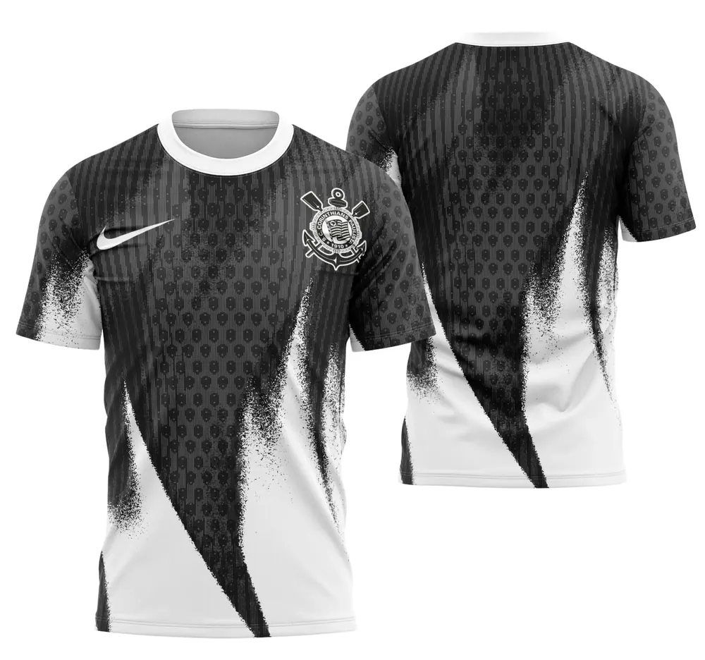 Arte Camisa Conceito Corinthians