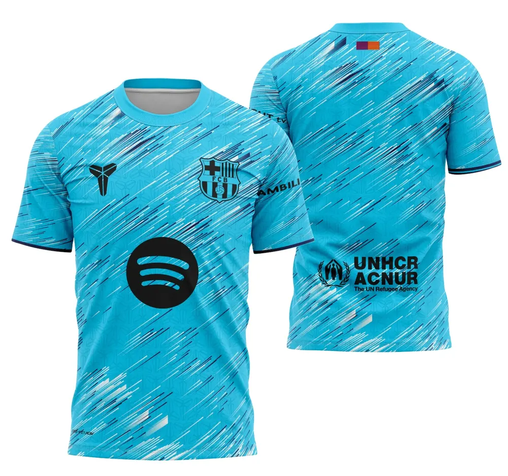 Camisa Conceito De Barcelona 2025 - Modelo 3