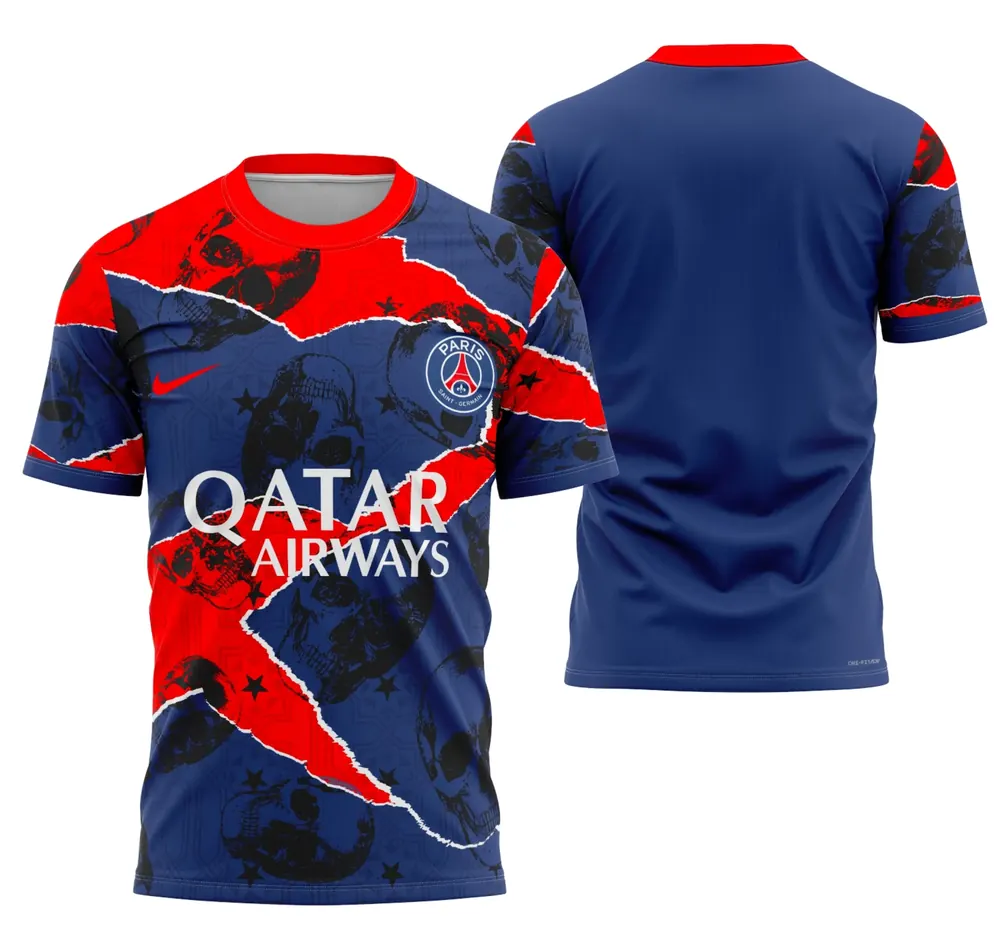 Camisa Conceito De Halloween Do Psg 2023