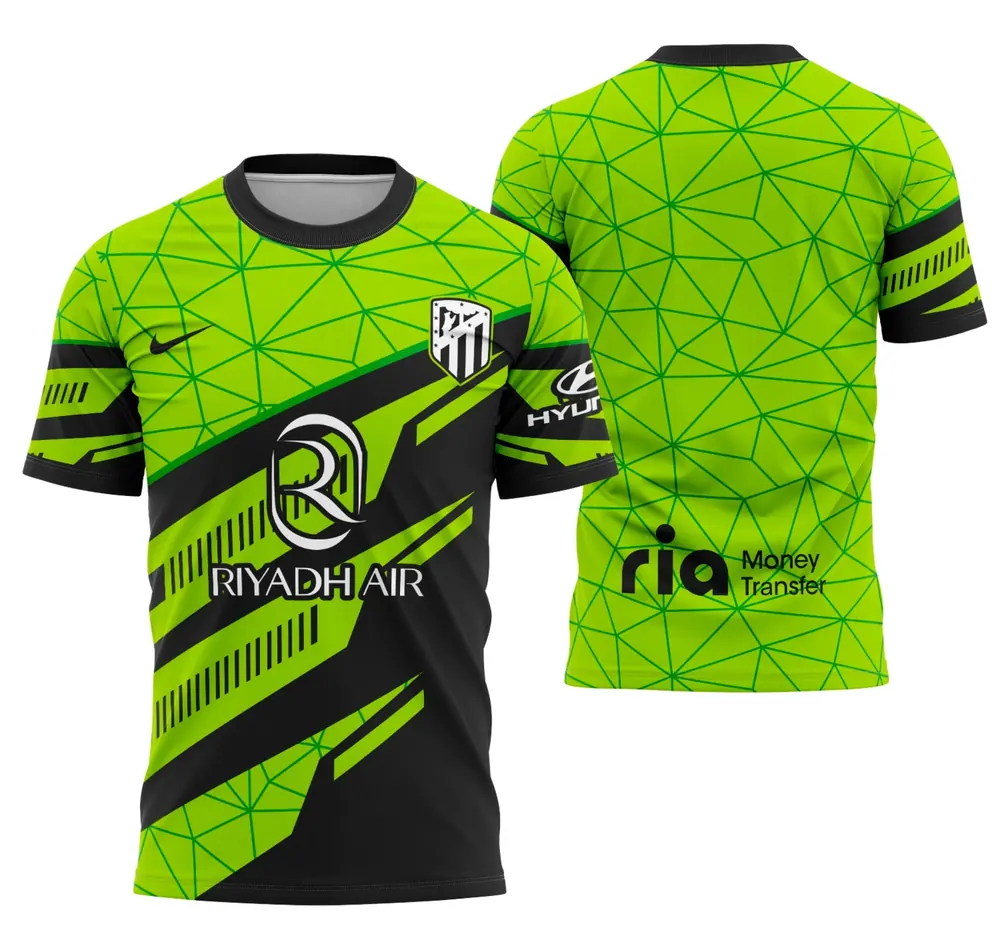 Arte Camisa Conceito Do Atlético De Madrid 2024 - Modelo 2