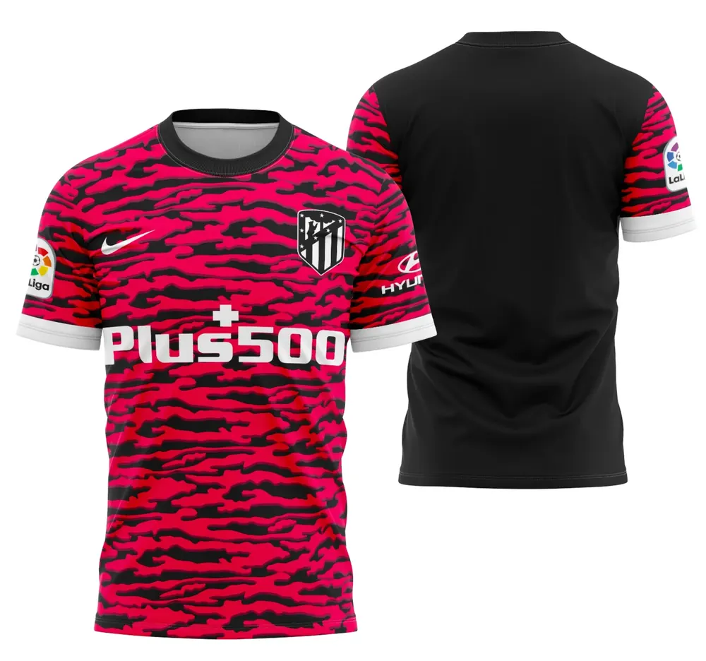 Arte Camisa Conceito Do Atlético De Madrid