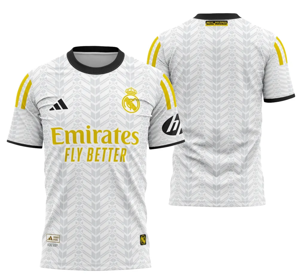 Arte Camisa Conceito Do Real Madrid 2026