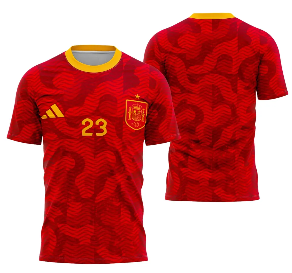 Arte Camisa Conceito Espanha