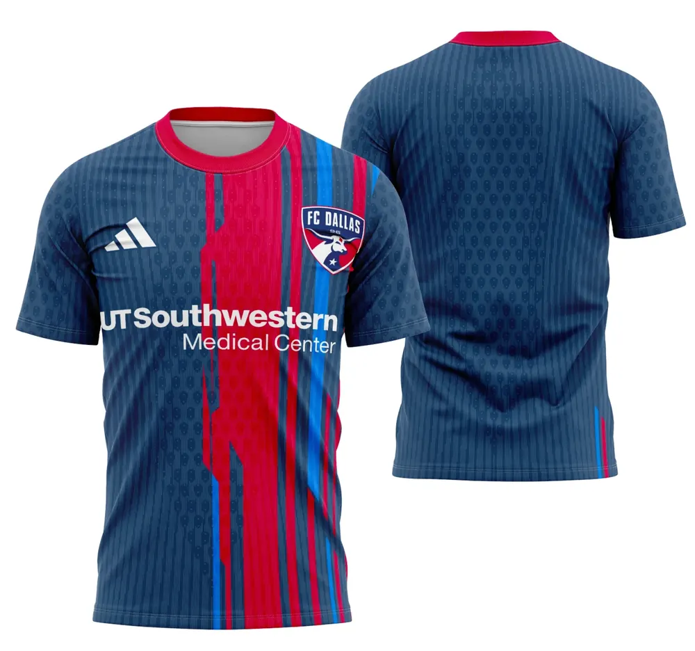 Arte Camisa Conceito FC Dallas