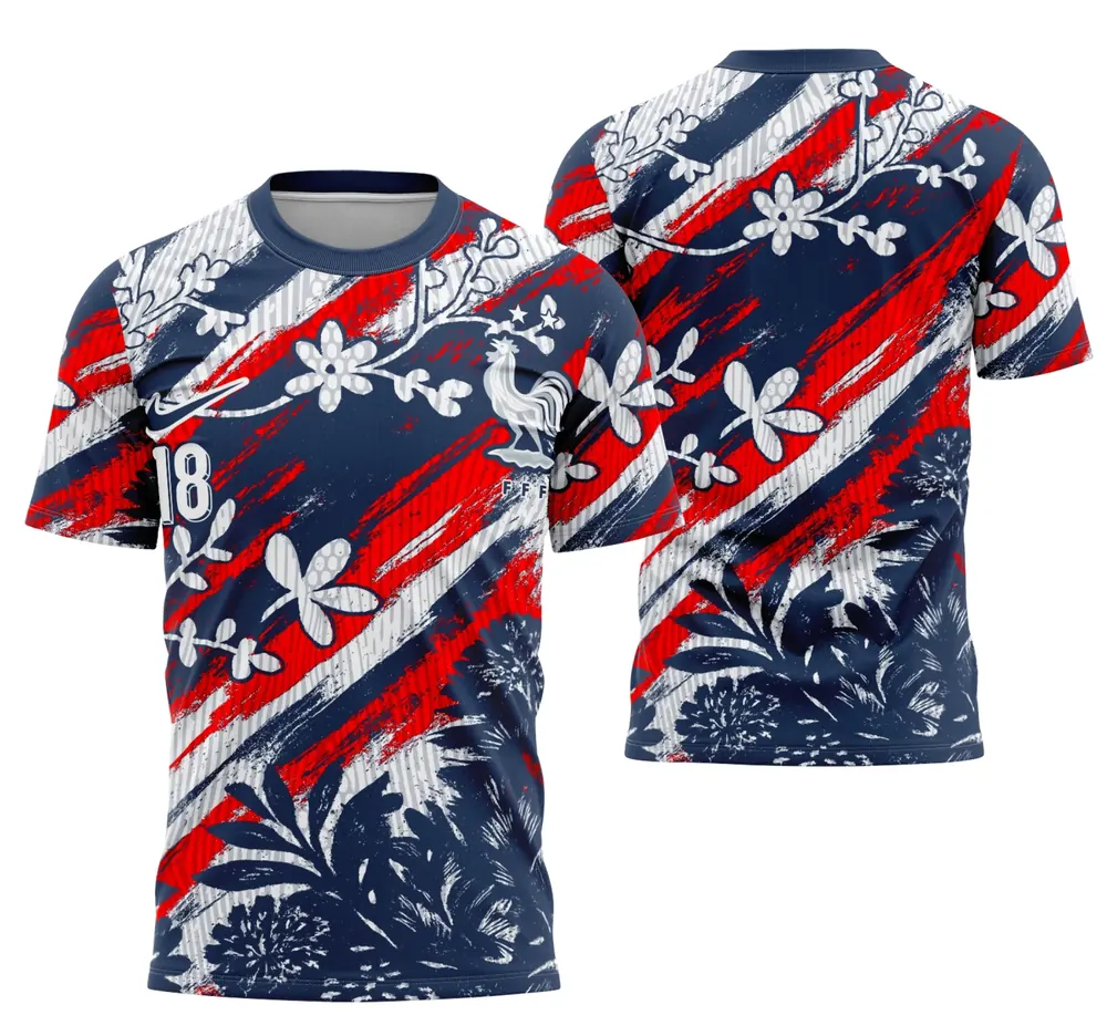 Arte Camisa Conceito FRANÇA
