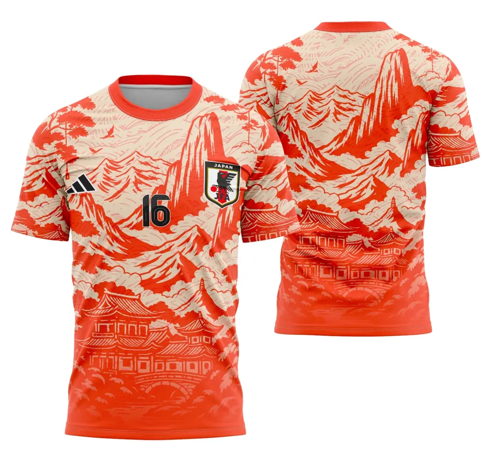 Arte Camisa Conceito Japão