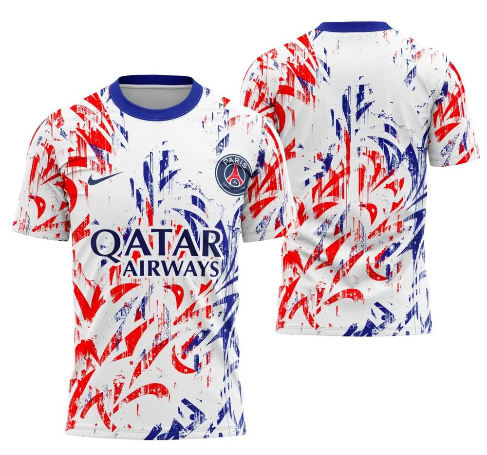 Arte Camisa Conceito Paris Saint-germain