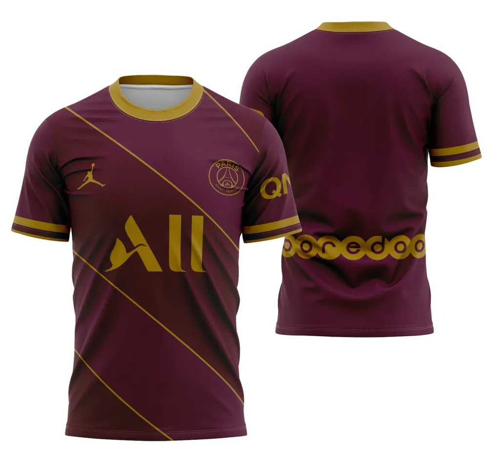 Arte Camisa Conceito Psg 2021 - Modelo 1