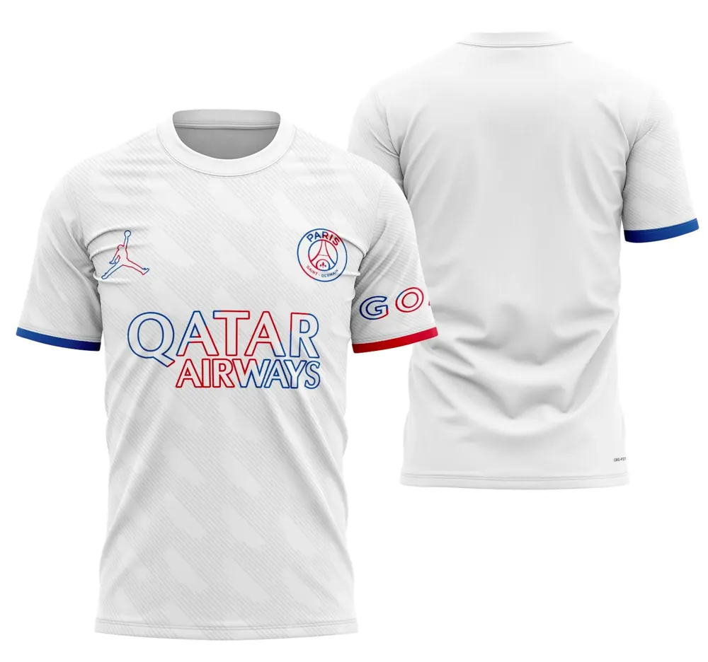 Arte Camisa Conceito Psg 2022