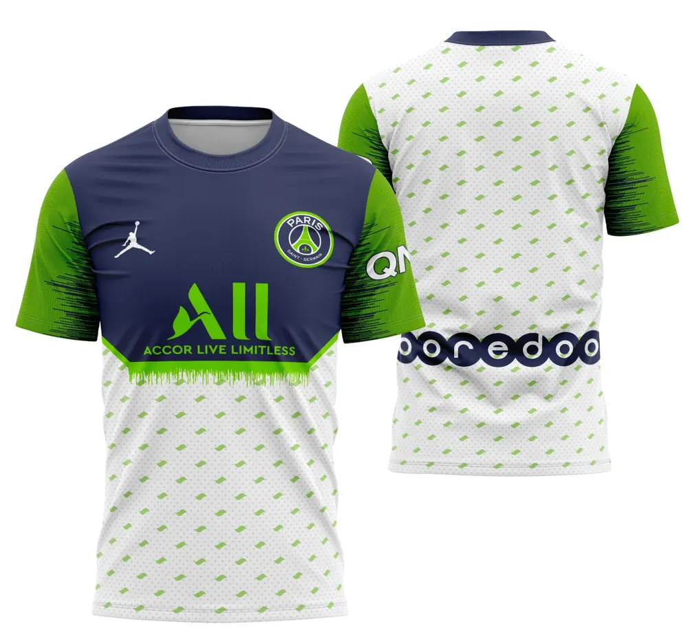 Arte Camisa Conceito Psg 2022 - Modelo 3