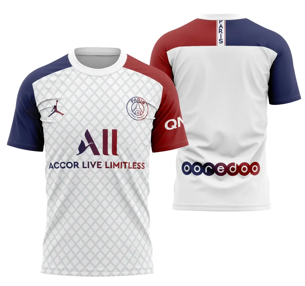 Arte Camisa Conceito Psg 2022 - Modelo 4