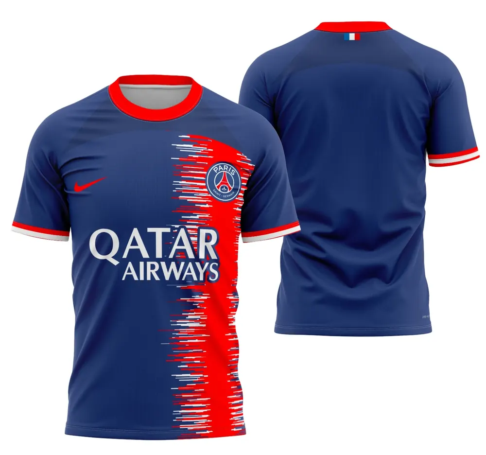 Arte Camisa Conceito Psg 2023 - Modelo 1