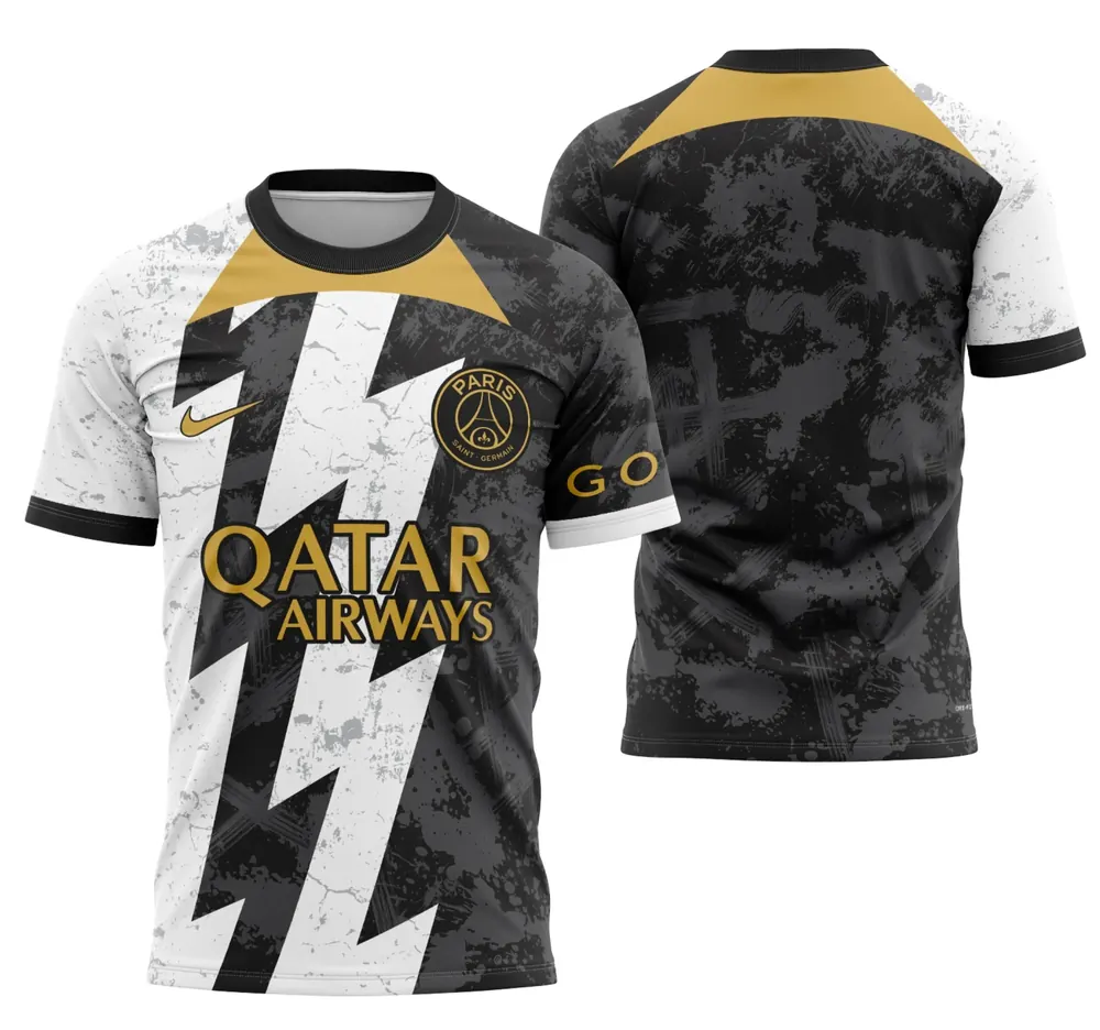 Arte Camisa Conceito Psg 2023 - Modelo 7