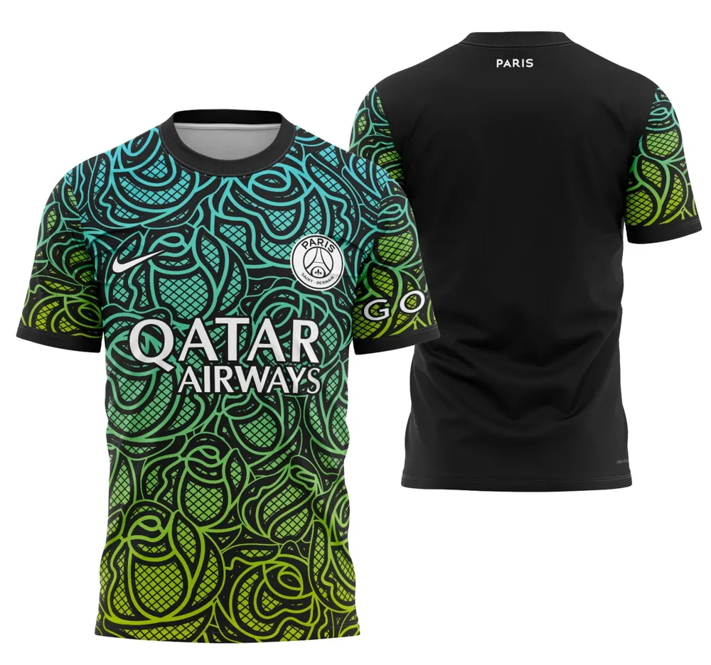 Arte Camisa Conceito Psg 2023 - Modelo 9