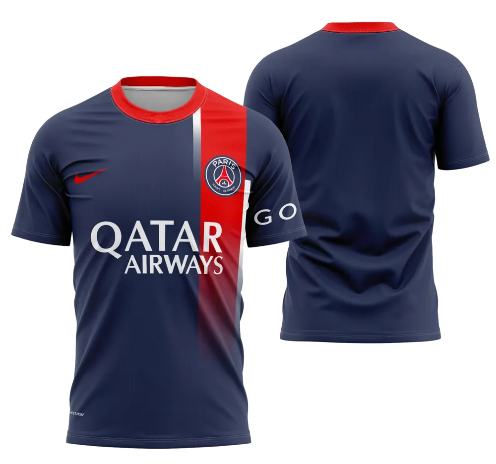 Arte Camisa Conceito Psg Local 23-24