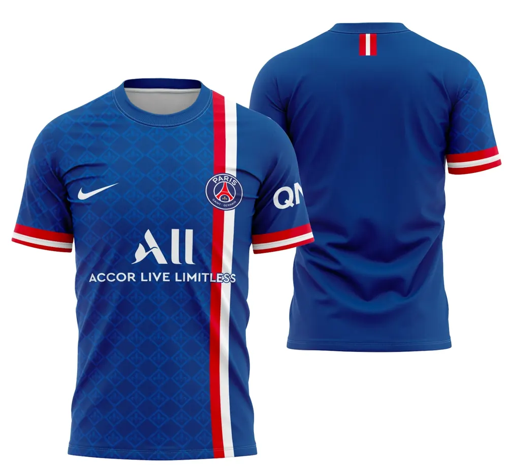 Arte Camisa Conceito Psg - Modelo 9
