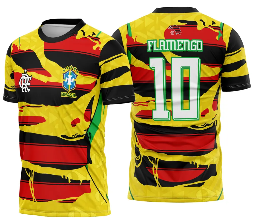 Arte Camisa Copa Brasil Flamengo Modelo 06