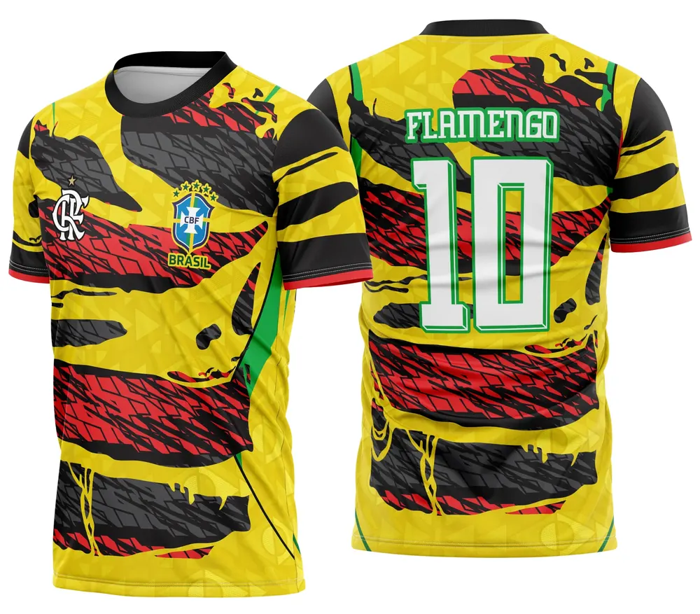 Arte Camisa Copa Brasil Flamengo Modelo 02