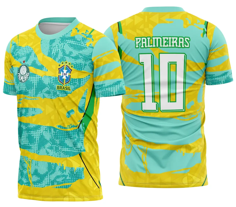 Arte Camisa Copa Brasil Pameiras Modelo 02