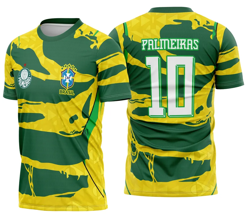 Arte Camisa Copa Brasil Pameiras Modelo 03
