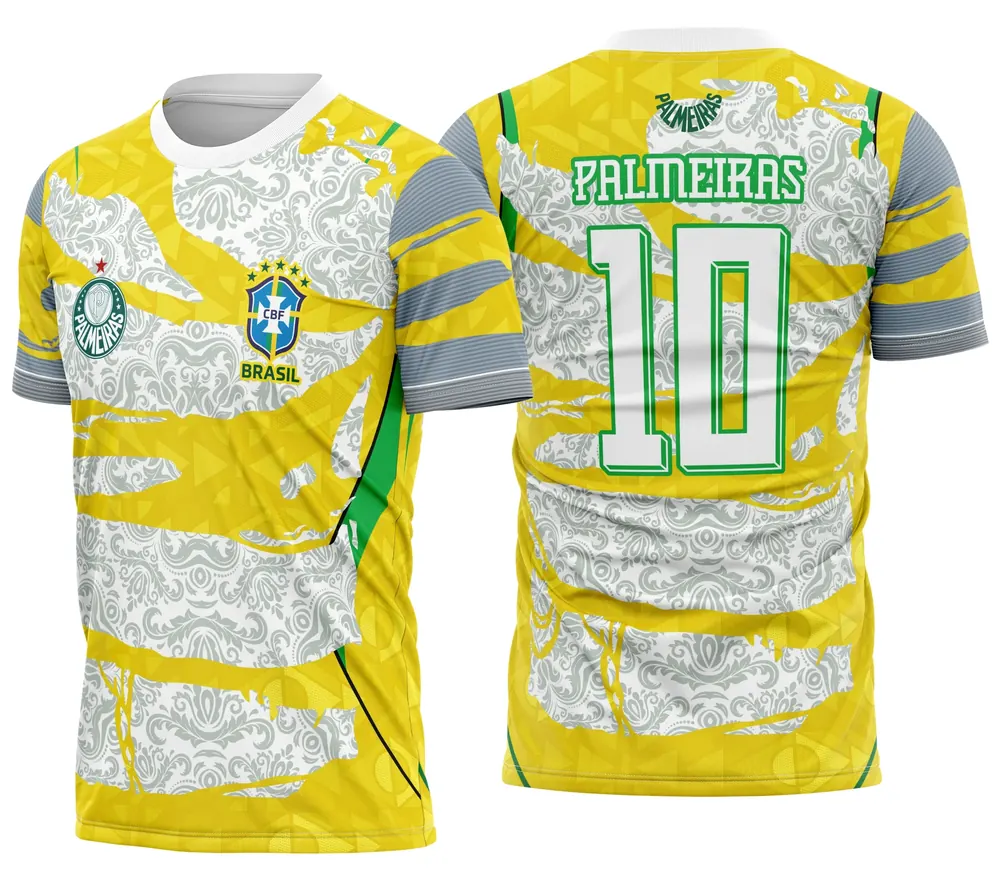 Arte Camisa Copa Brasil Pameiras Modelo 08