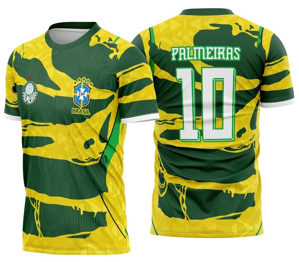 Arte Camisa Copa Brasil Pameiras Modelo 04