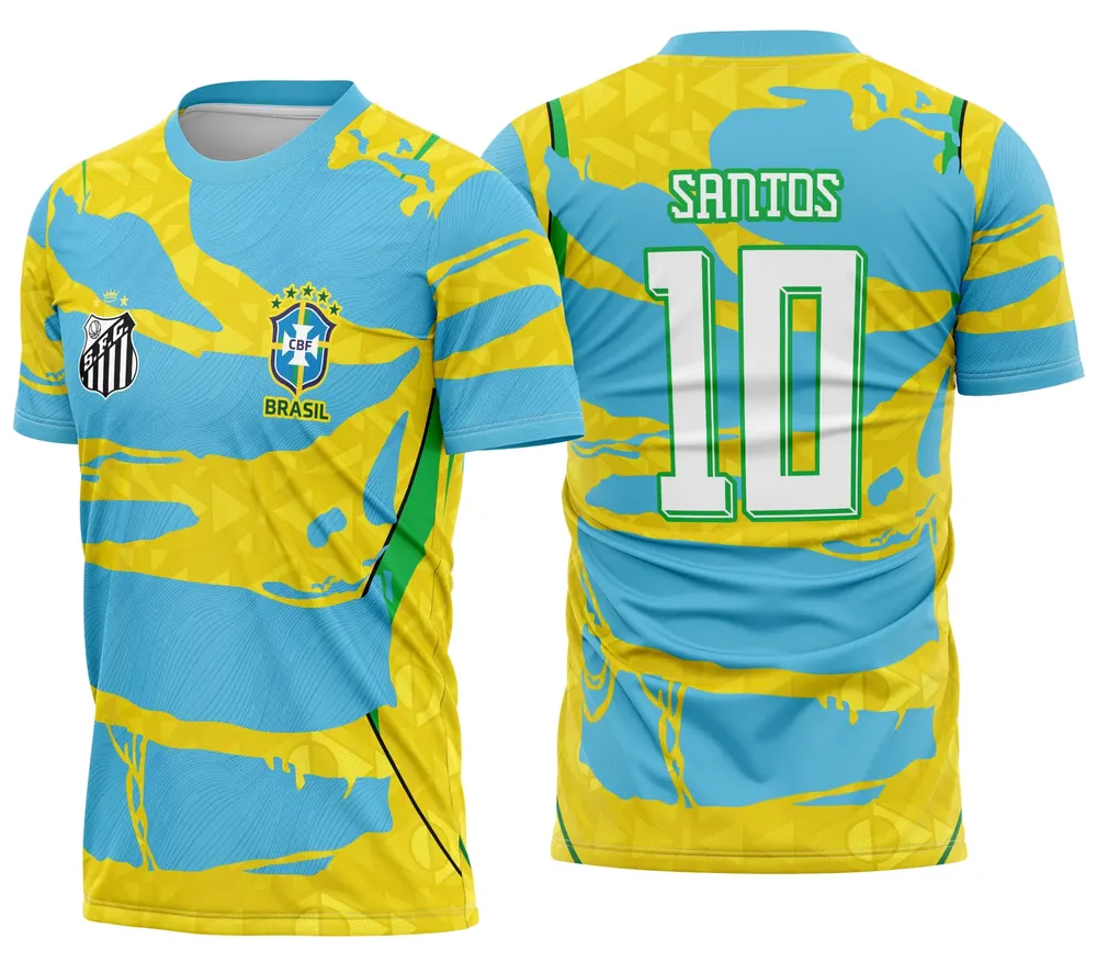 Arte Camisa Copa Brasil Santos Modelo 07
