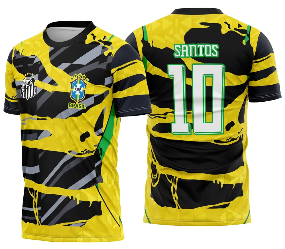 Arte Camisa Copa Brasil Santos Modelo 03