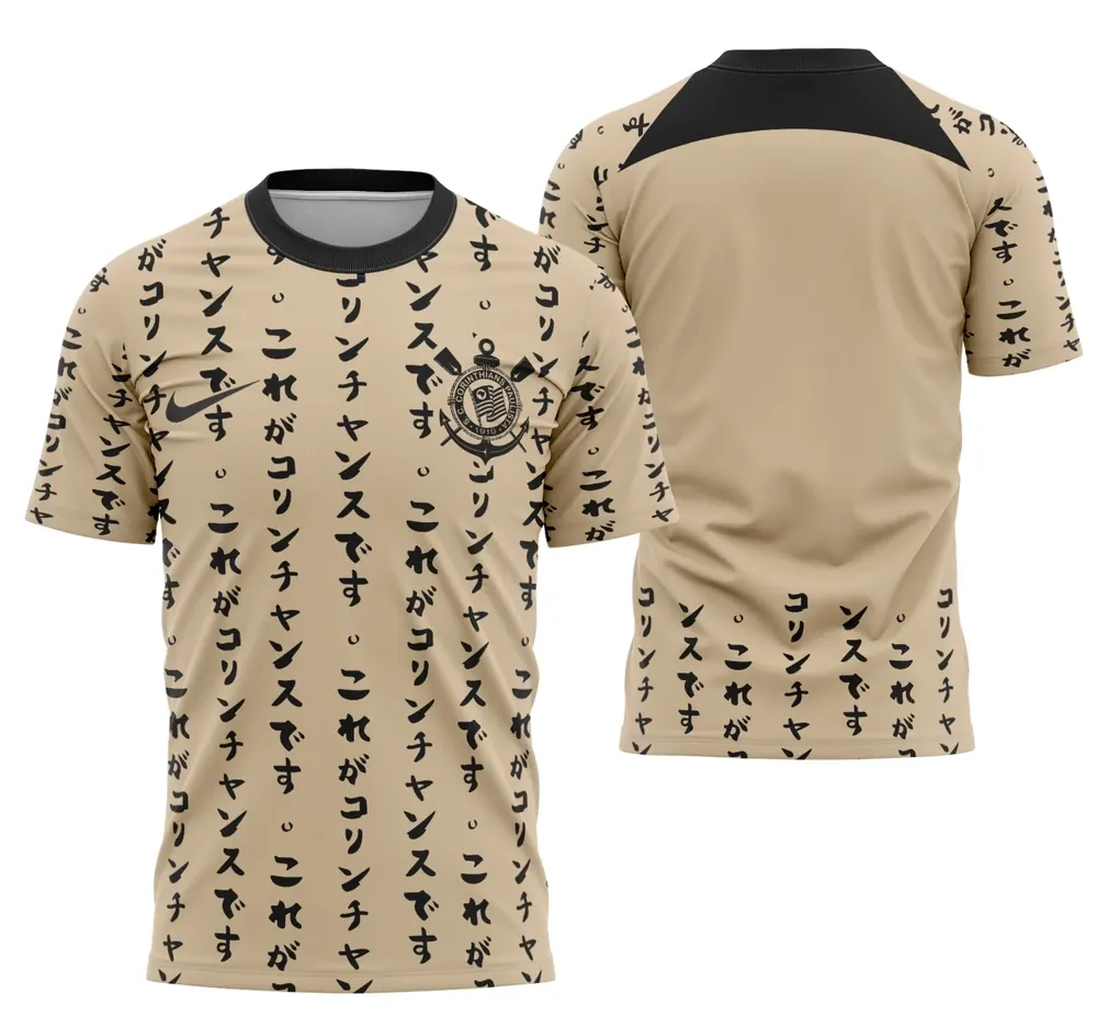 Arte Camisa Corinthians Alternativo 2022