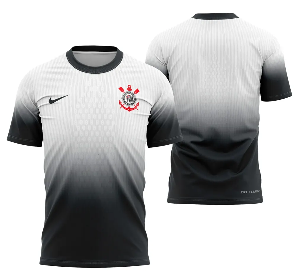 Arte Camisa Corinthians Local 2024-2025