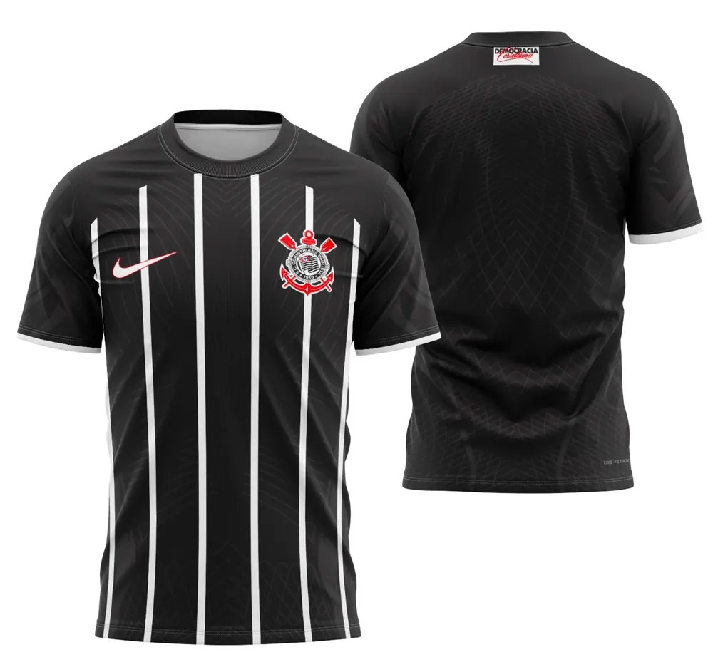 Arte Camisa Corinthians Visita 2023-2024