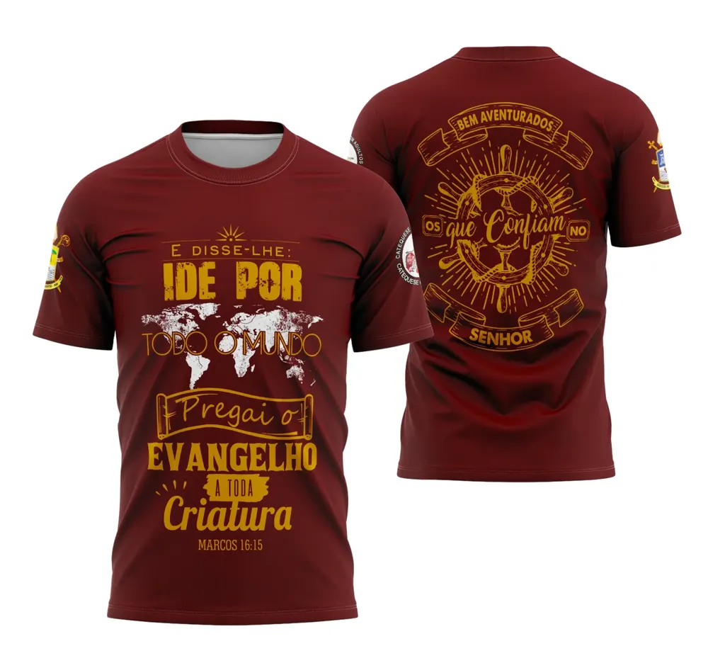 Camisa Cristã Pregai o Evangelho