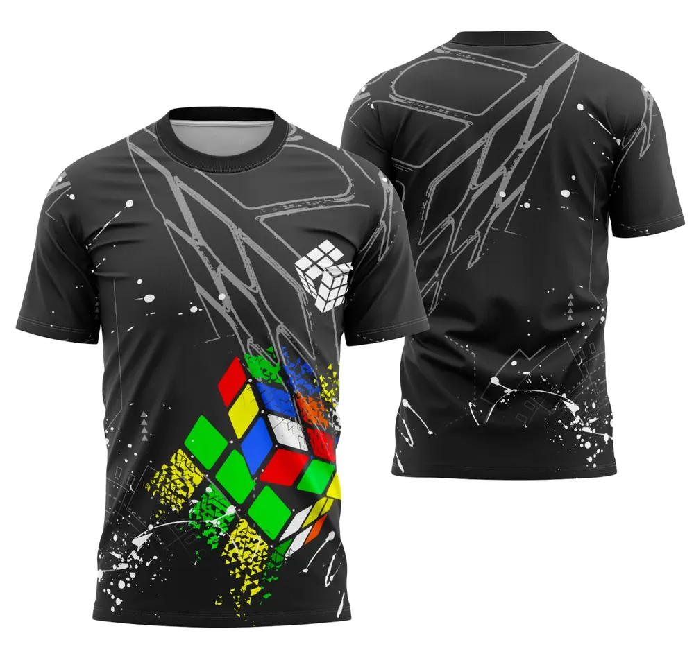 Arte Camisa Cubo Mágico Interclasse