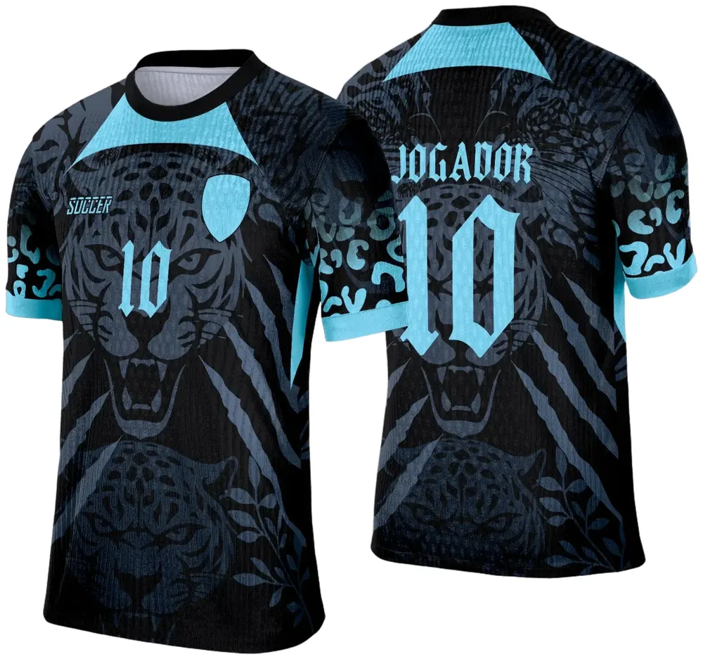 Arte Template Camisa de Interclasse 2025 | Onça Pintada Modelo 02