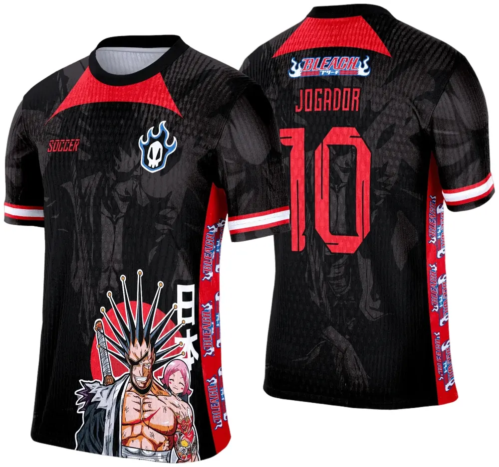 Camisa de Interclasse - Arte Vetor - Anime Modelo 08