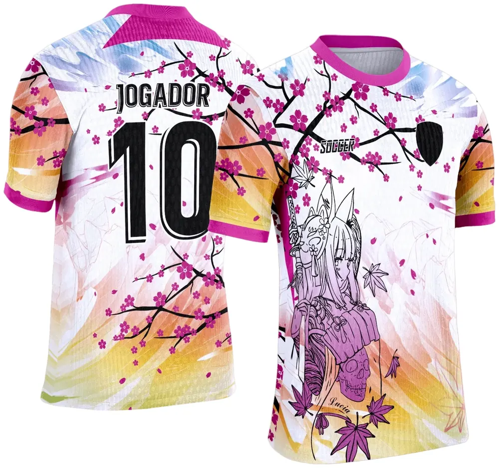 Camisa de Interclasse - Arte Vetor - Anime Modelo 05