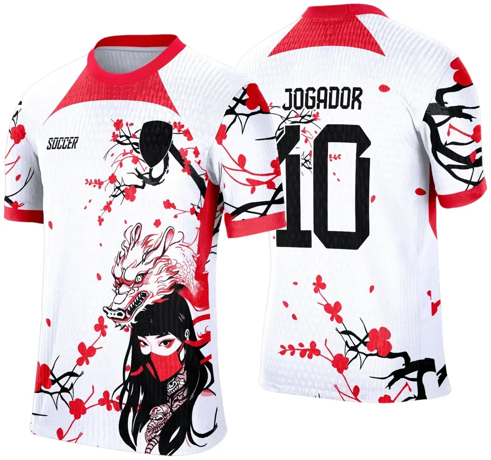 Camisa de Interclasse - Arte Vetor - Anime Modelo 04