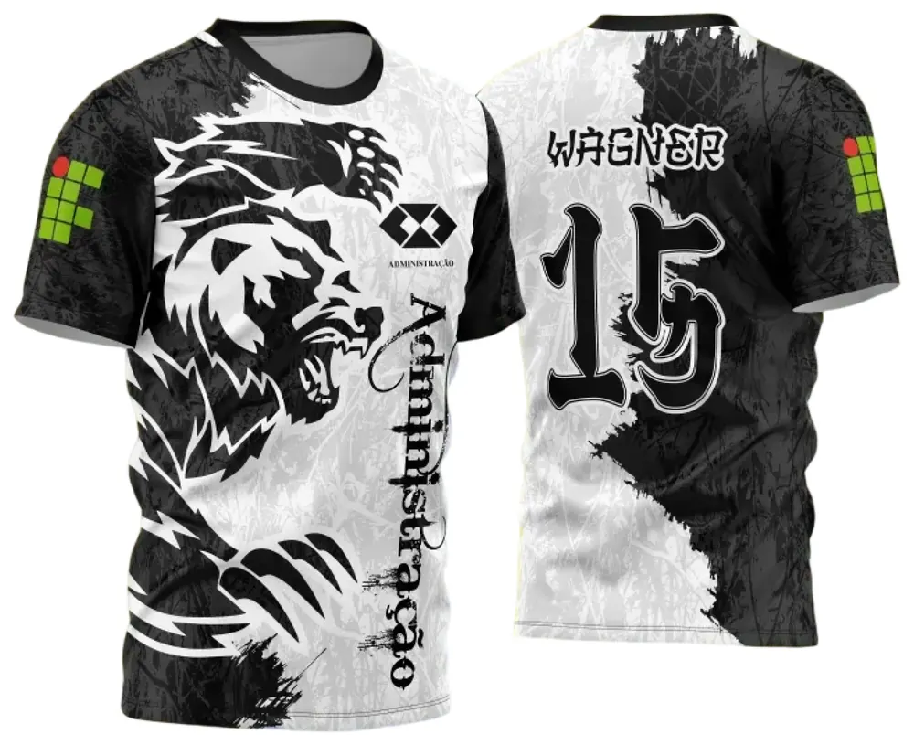 Arte Vetor Camisa de Interclasse Urso Feroz 2025