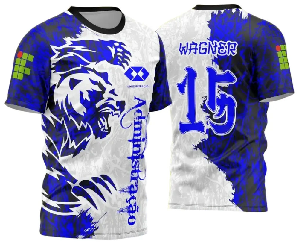 Arte Vetor Camisa de Interclasse Urso Feroz 2025 Modelo 08
