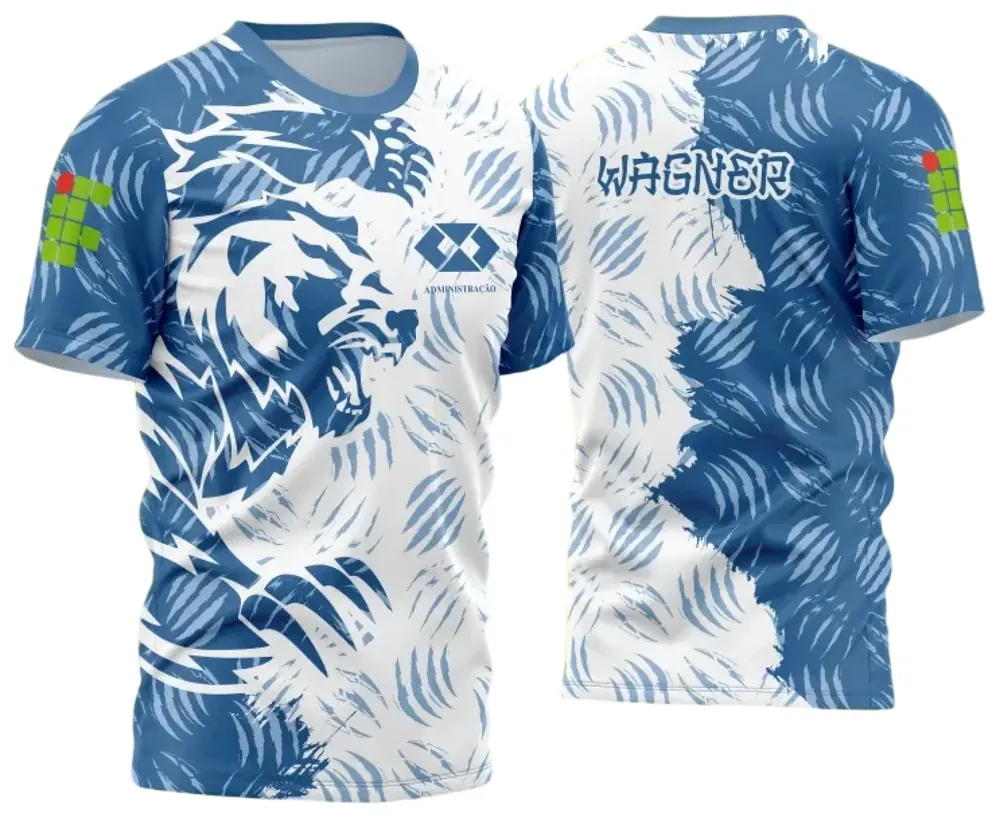 Arte Vetor Camisa de Interclasse Urso Feroz 2025 Modelo 04
