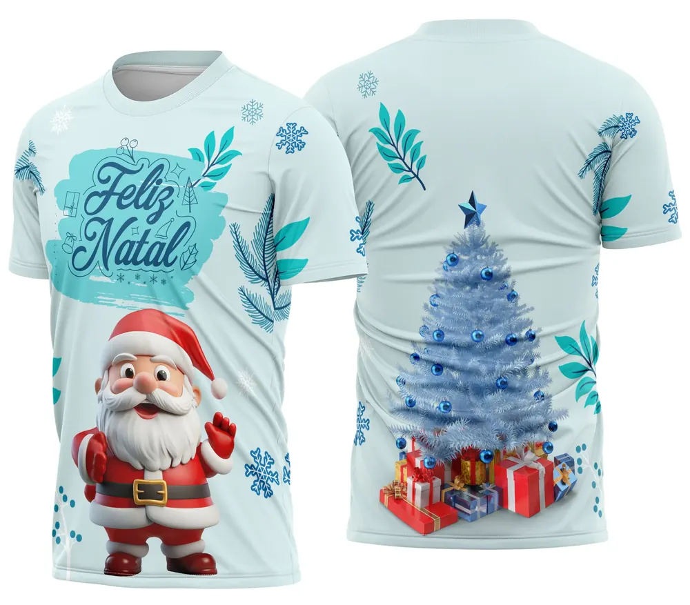 Camisa de Natal Natalina Festiva Modelo 05